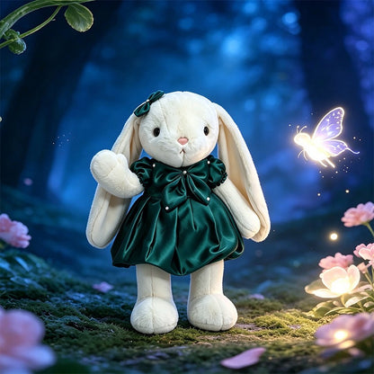 Long-Eared Tulle Dress Bunny Plush