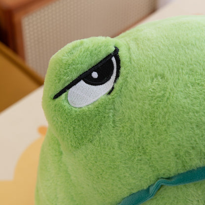 Overworked Frog Worker Plush