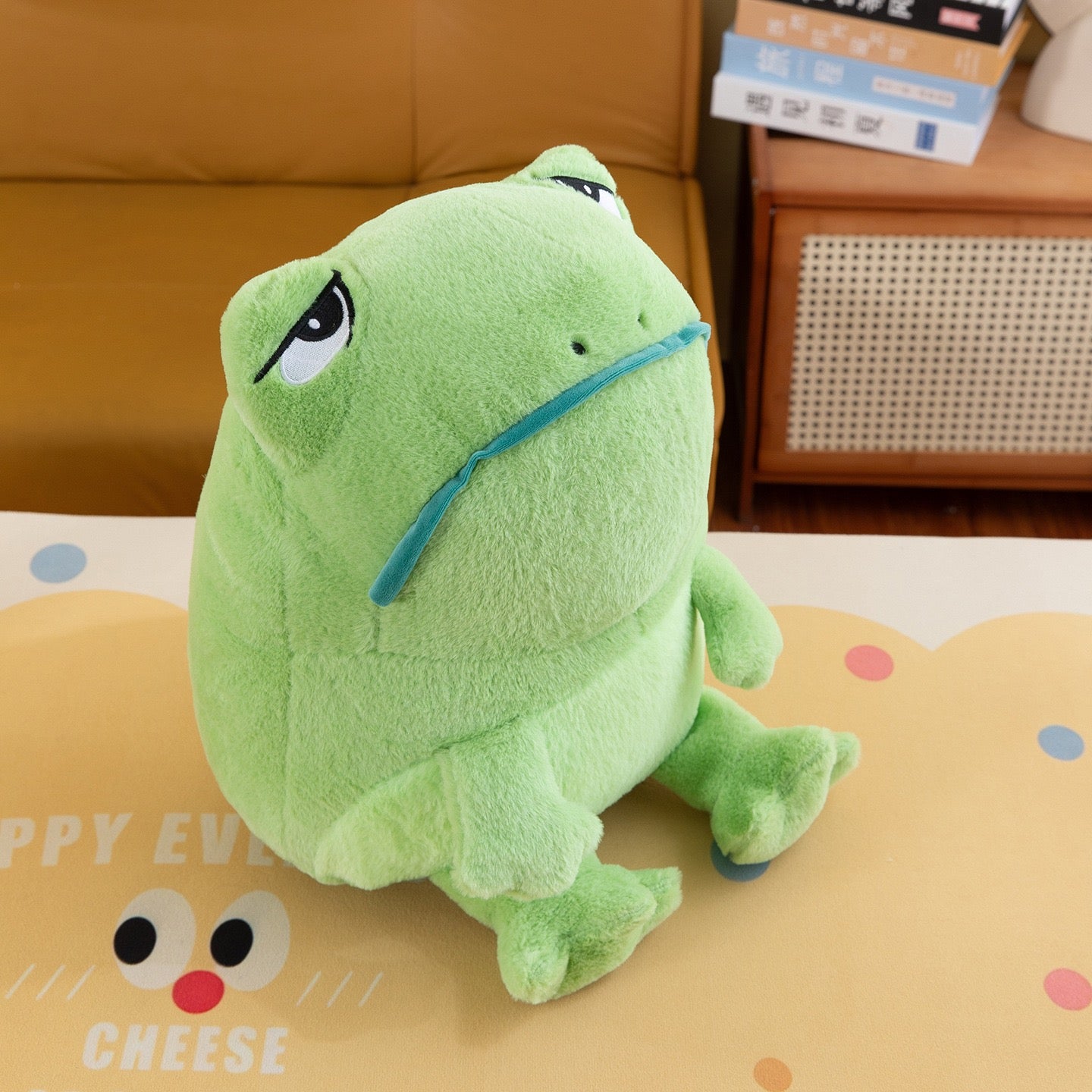 Overworked Frog Worker Plush