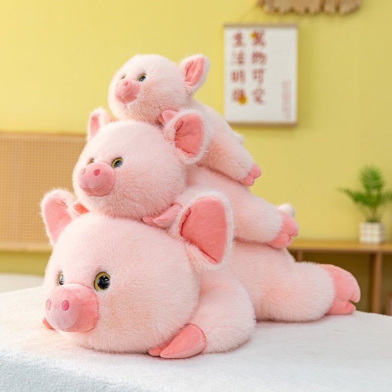 Floppy Piggy Palm Plush