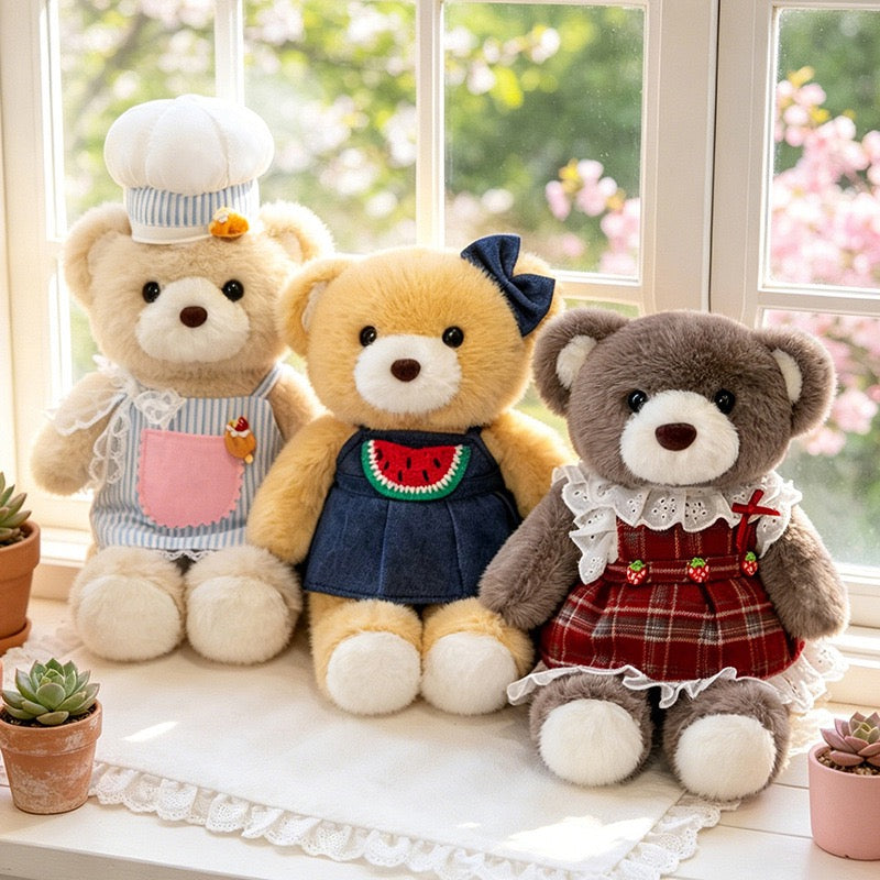 Creative Cute Desk Bear Plush