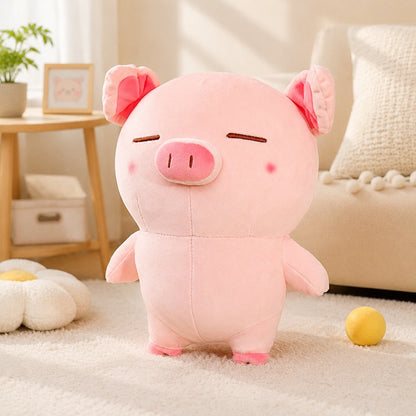 Standing Piggy Plush Cuddle Doll