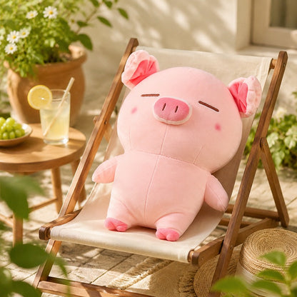 Standing Piggy Plush Cuddle Doll