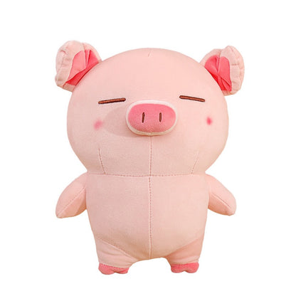 Standing Piggy Plush Cuddle Doll