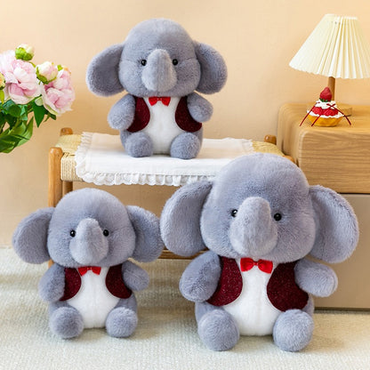 Gentleman Bow Tie Elephant Plush