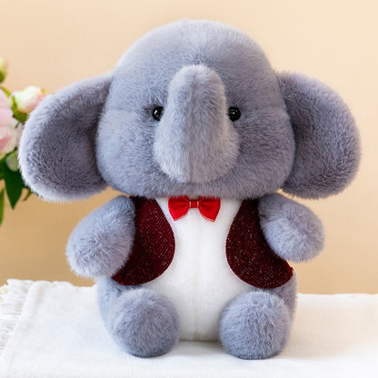Gentleman Bow Tie Elephant Plush