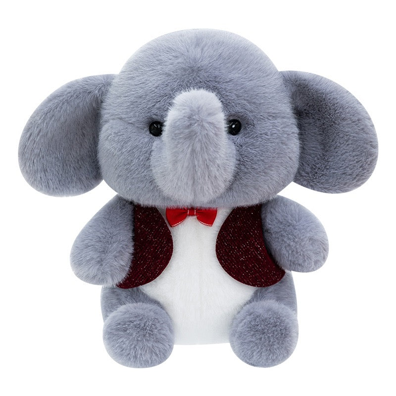 Gentleman Bow Tie Elephant Plush