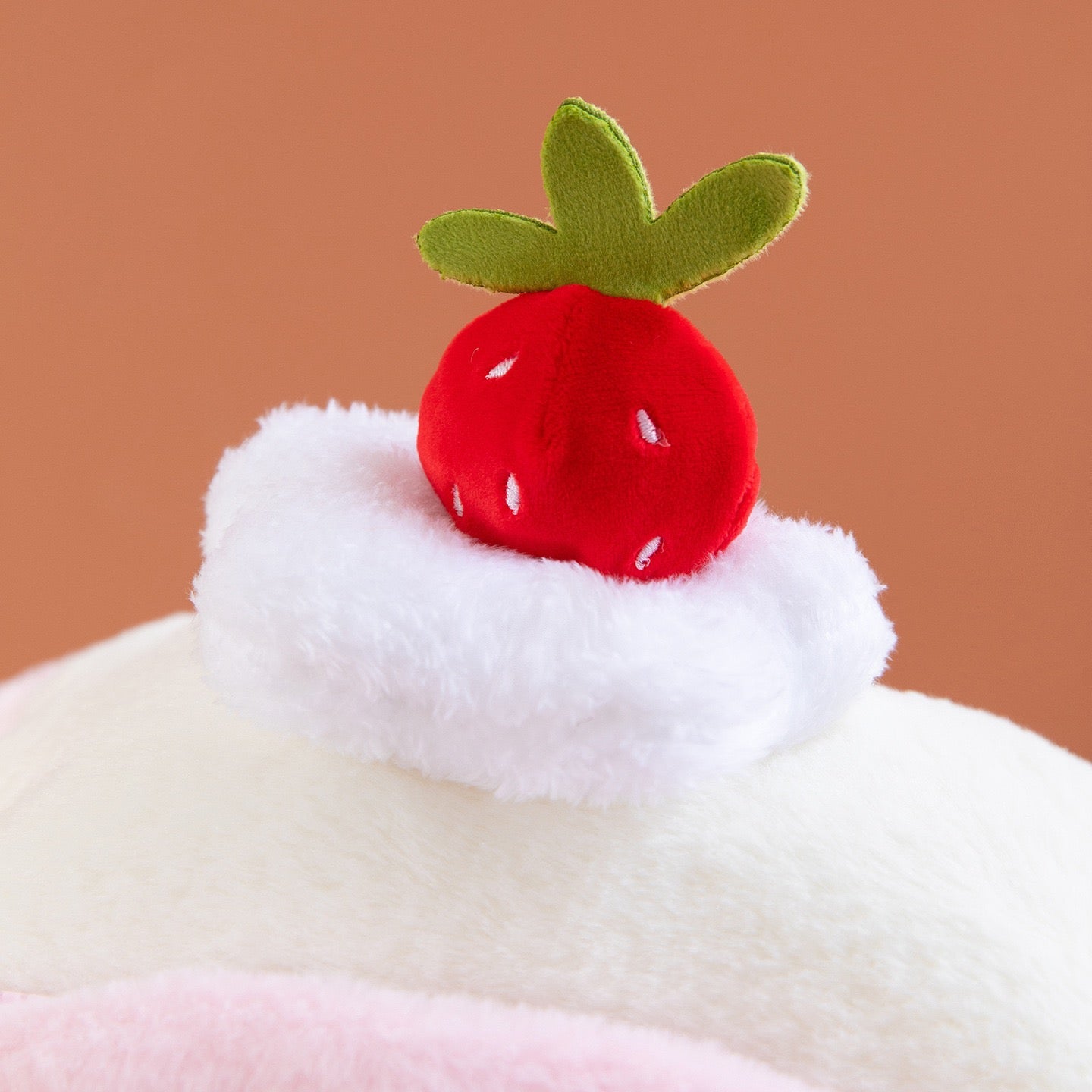 Plush Swiss Roll Cake Crossbody Bag