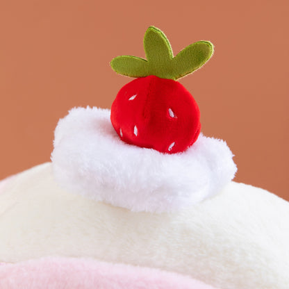 Plush Swiss Roll Cake Crossbody Bag