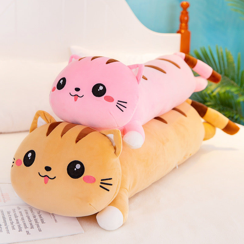 Cute Cat Plush Pillow