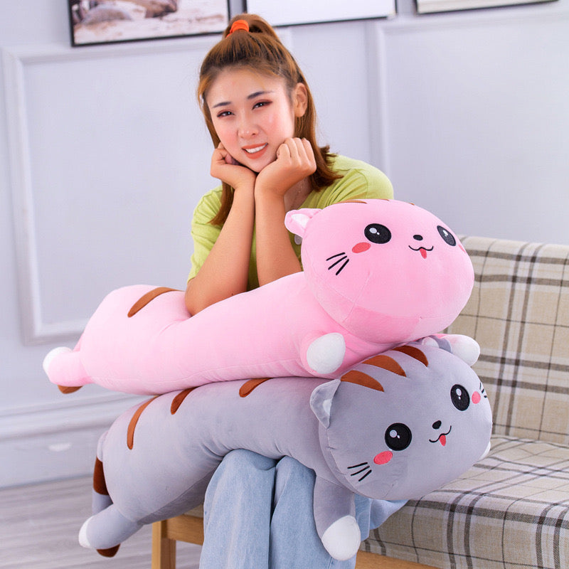 Cute Cat Plush Pillow