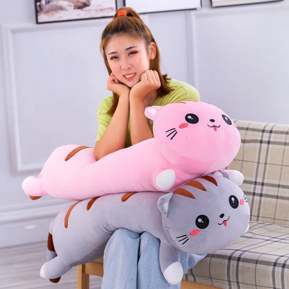 Cute Cat Plush Pillow