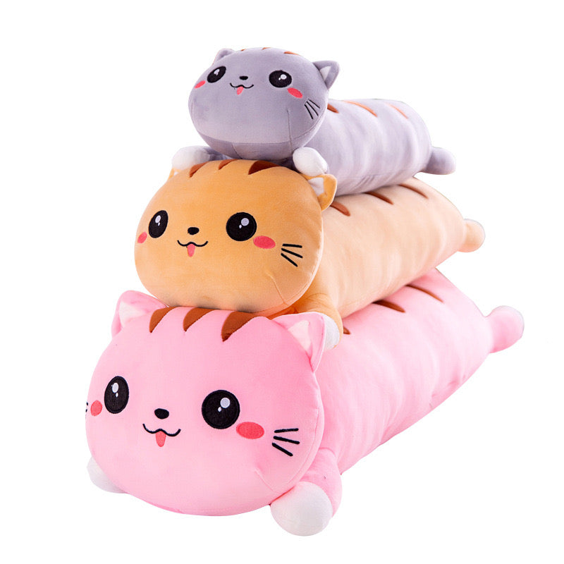 Cute Cat Plush Pillow