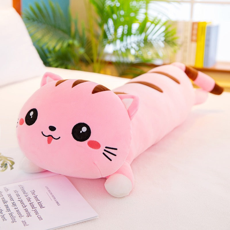 Cute Cat Plush Pillow