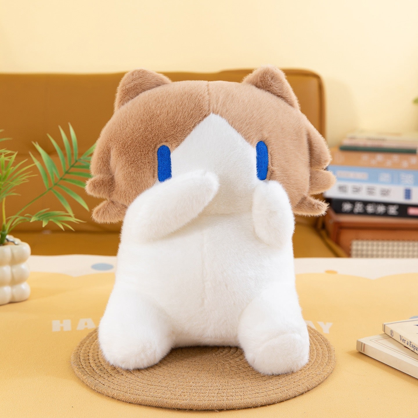 Monthly Salary Cat Cuddle Plush