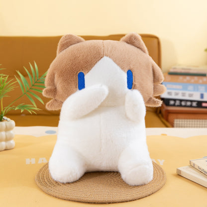 Monthly Salary Cat Cuddle Plush