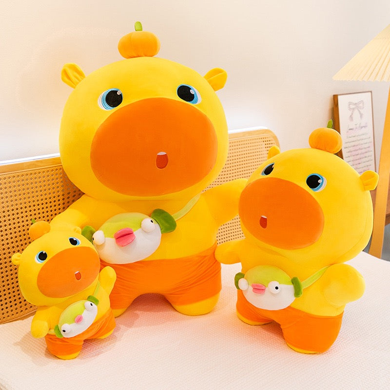 Capybara Cuddle Plush Buddy
