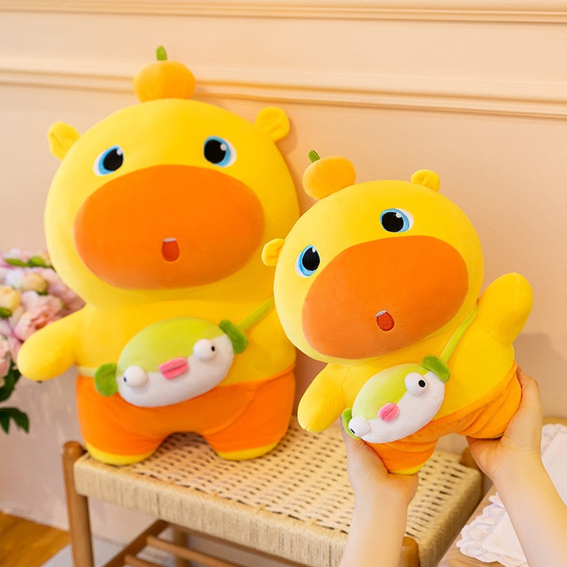 Capybara Cuddle Plush Buddy