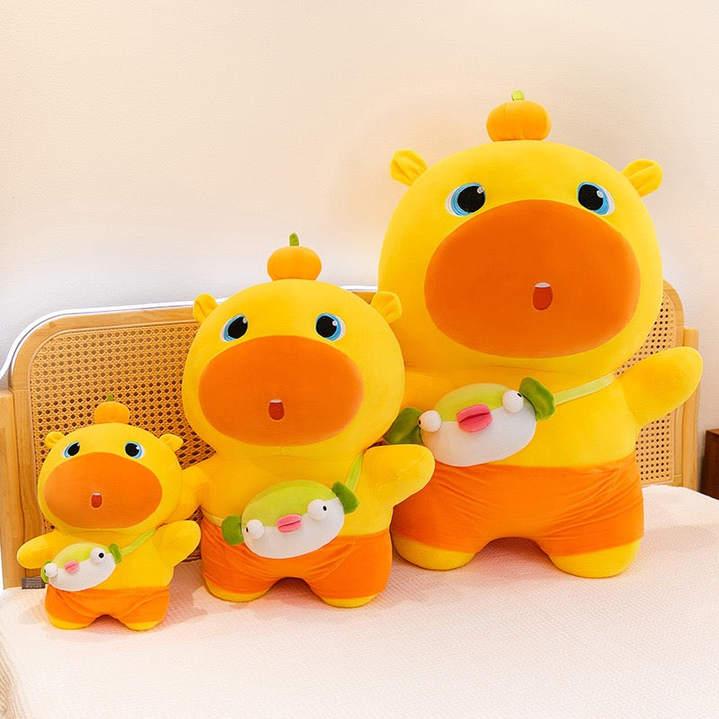 Capybara Cuddle Plush Buddy