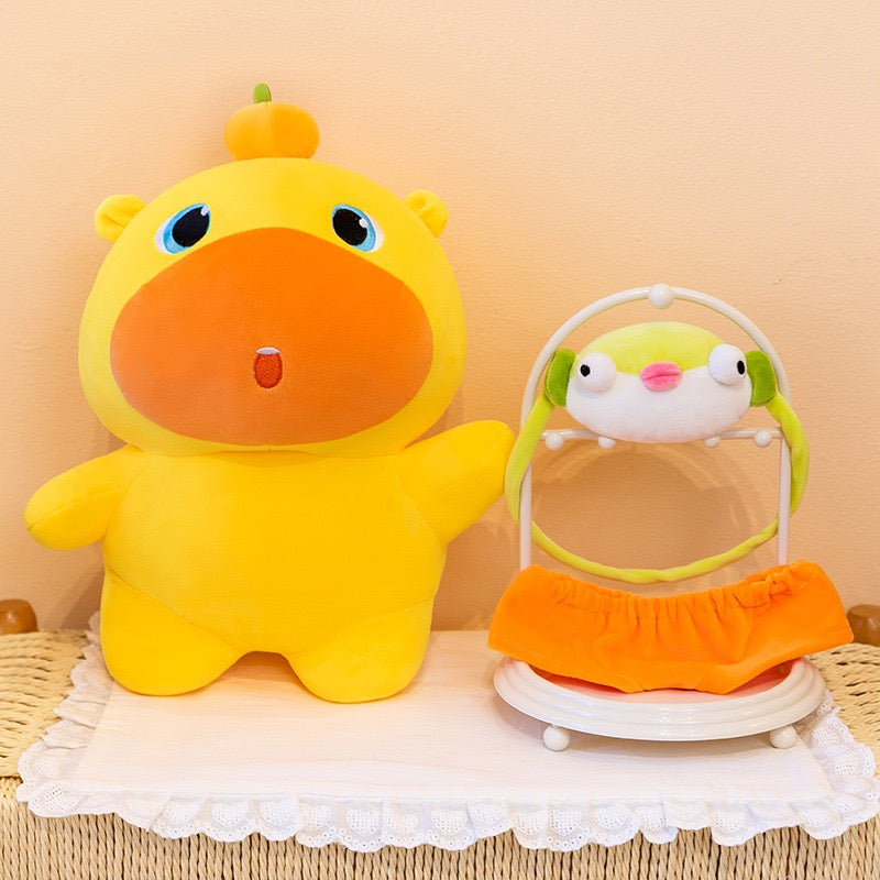 Capybara Cuddle Plush Buddy