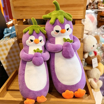 Aubergine Penguin Cuddle Plush