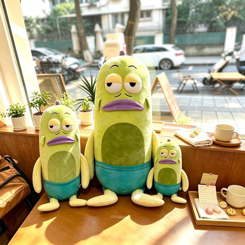 Goofy Staring Fish Plush