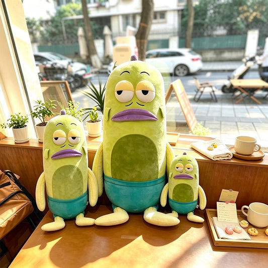Goofy Staring Fish Plush