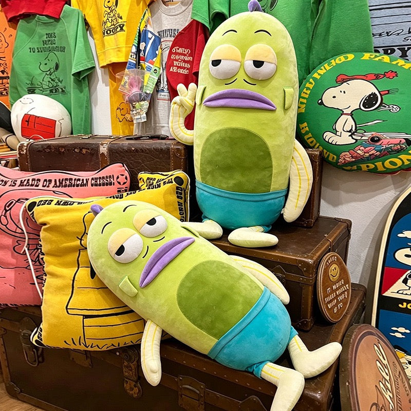 Goofy Staring Fish Plush