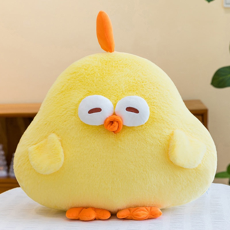 Chubby Yellow Chick Cuddle Cushion