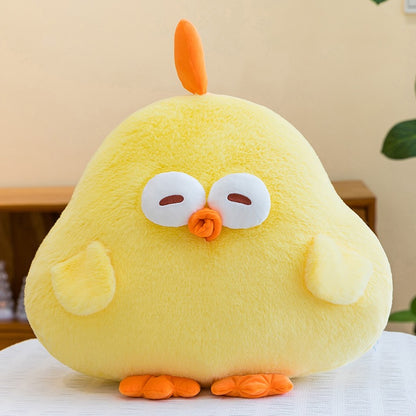 Chubby Yellow Chick Cuddle Cushion