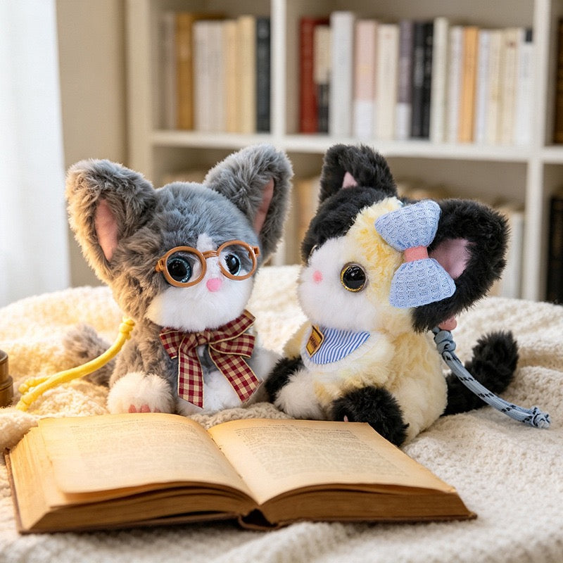 Sleepy Kitty Cuddle Plush Charm