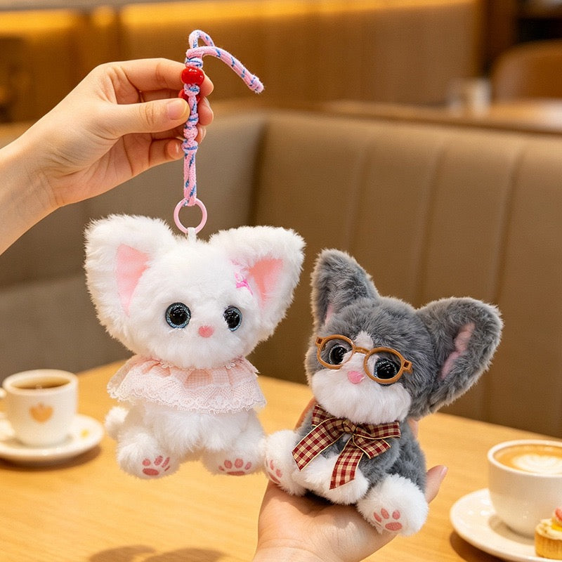Sleepy Kitty Cuddle Plush Charm