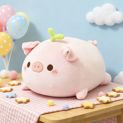 Flower Garden Piggy Cuddle Plush