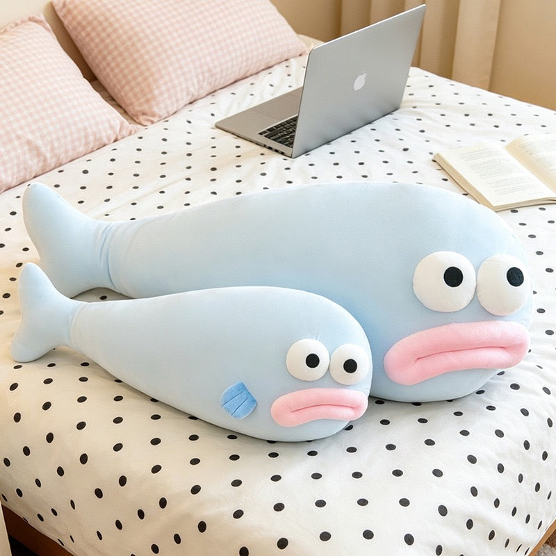 Goofy Long Fish Cuddle Cushion