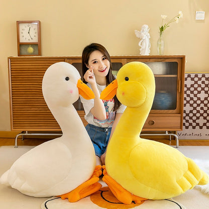 Quirky Yellow Duck Sofa Plush