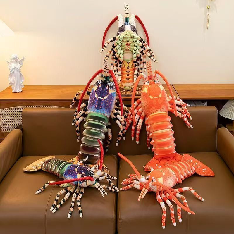 Realistic Australian Lobster Cuddle Plush