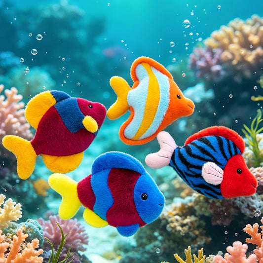 Deep Sea Tropical Fish Cuddle Plush