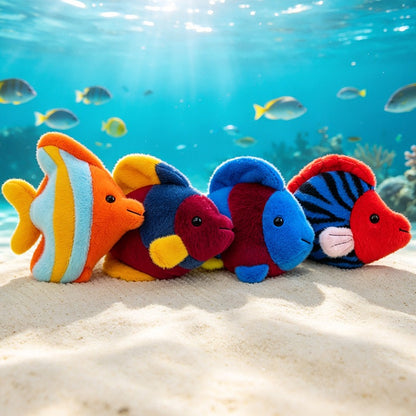 Deep Sea Tropical Fish Cuddle Plush