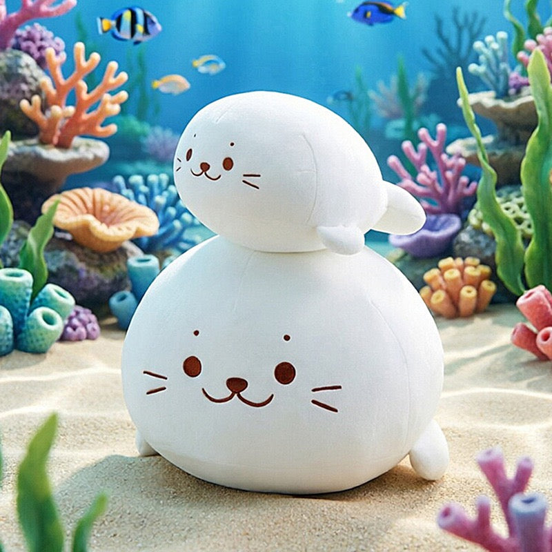 Long Seal Nap Cuddle Pillow