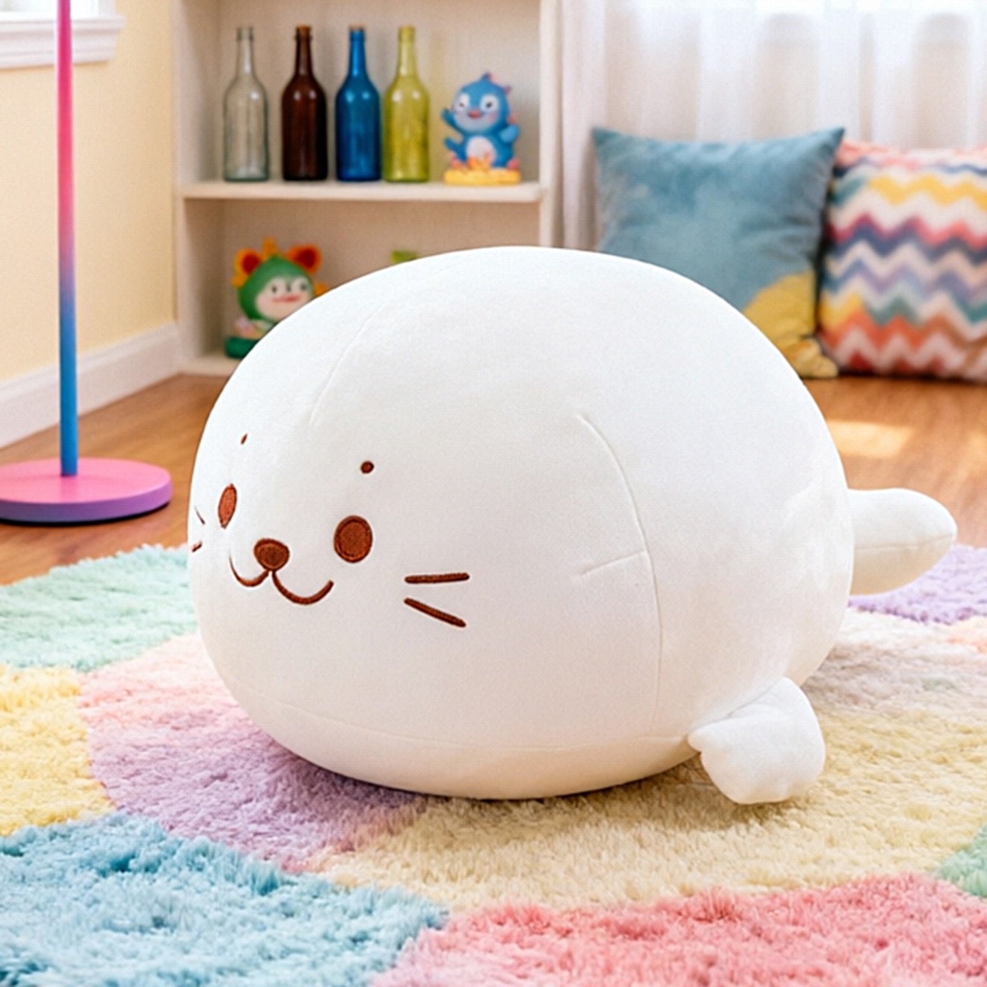 Long Seal Nap Cuddle Pillow