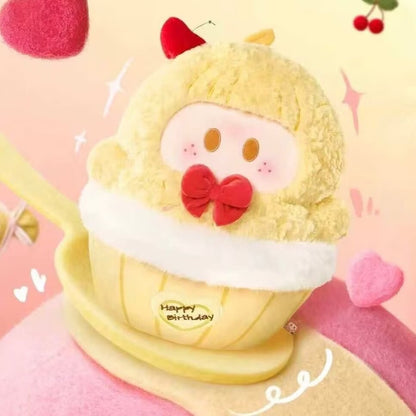 Bow Tie Lamb Cake Bee Plush