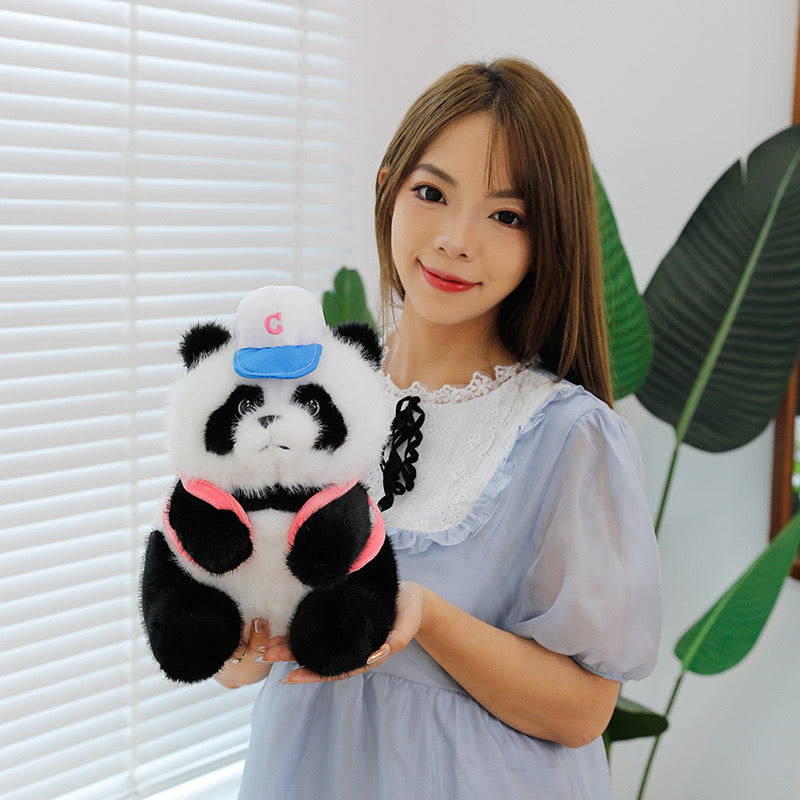 Baseball Panda Plush Toy