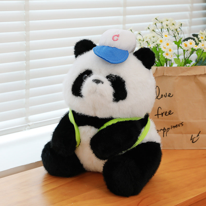 Baseball Panda Plush Toy