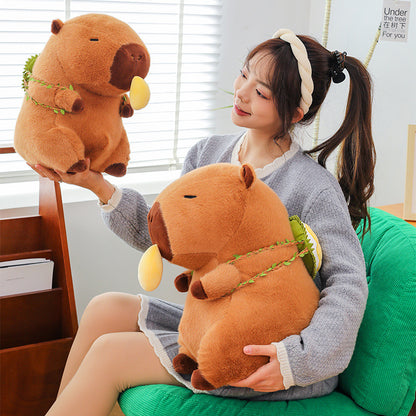 Stretchable Durian Capybara Plush Toy