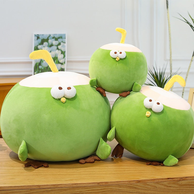 Goofy Coconut Chicken Cuddle Cushion
