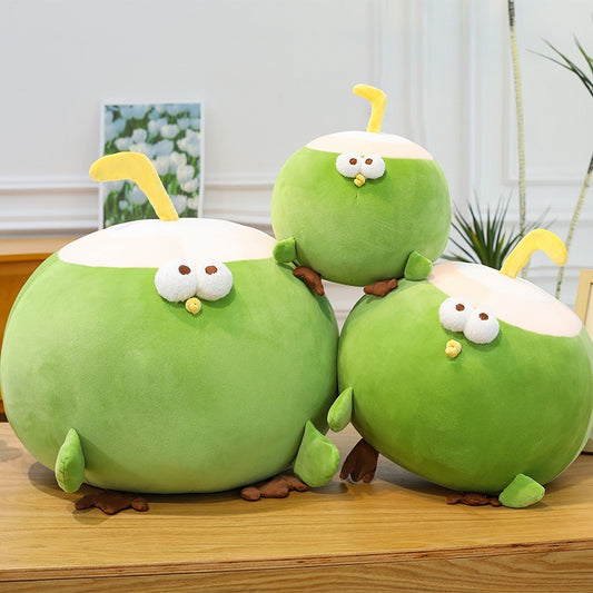 Goofy Coconut Chicken Cuddle Cushion
