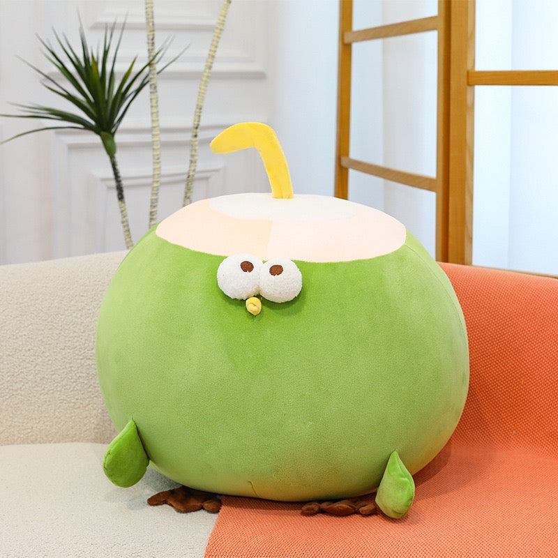 Goofy Coconut Chicken Cuddle Cushion
