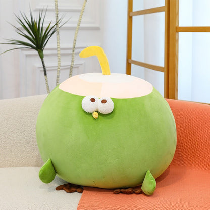 Goofy Coconut Chicken Cuddle Cushion