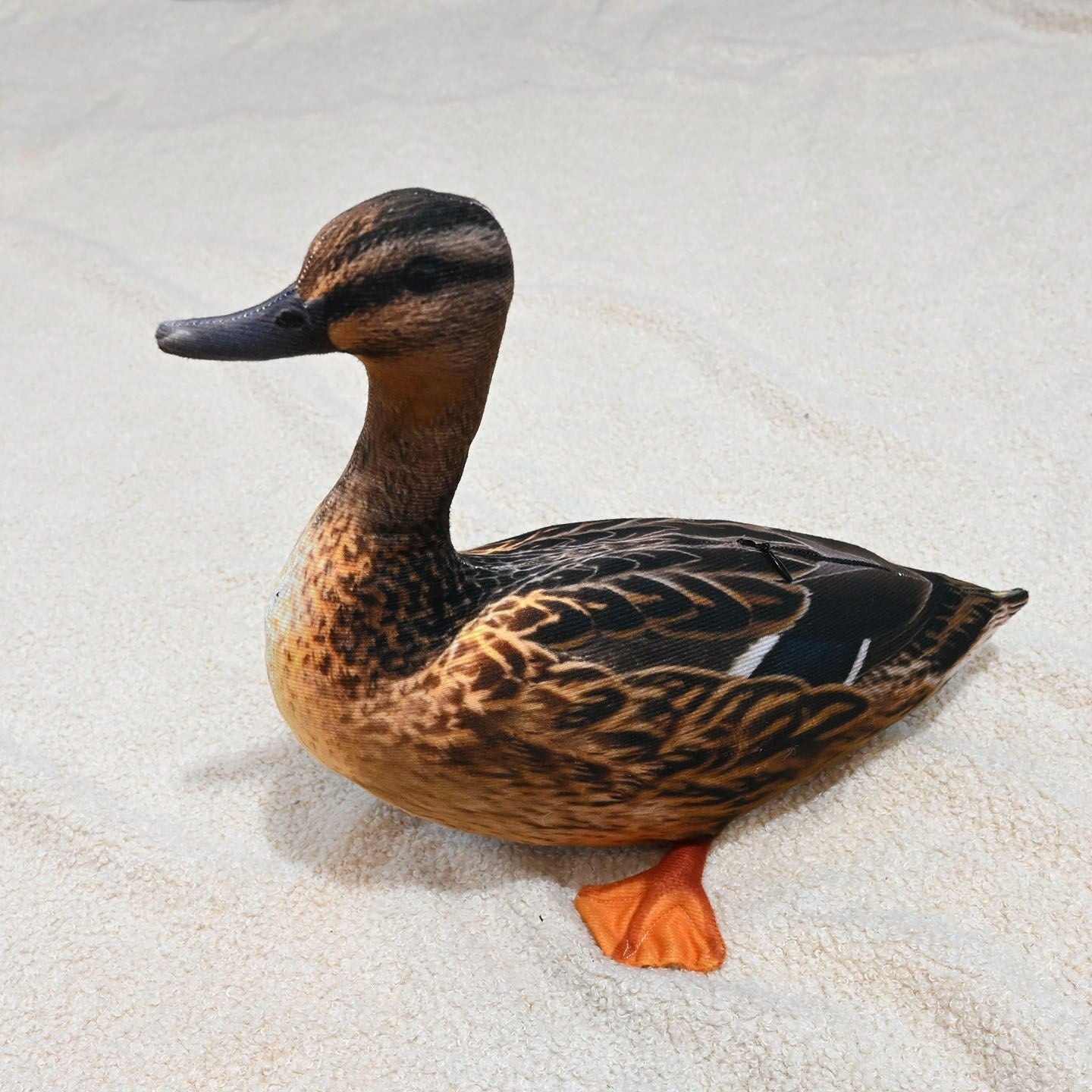 Realistic Wild Duck Cuddle Cushion