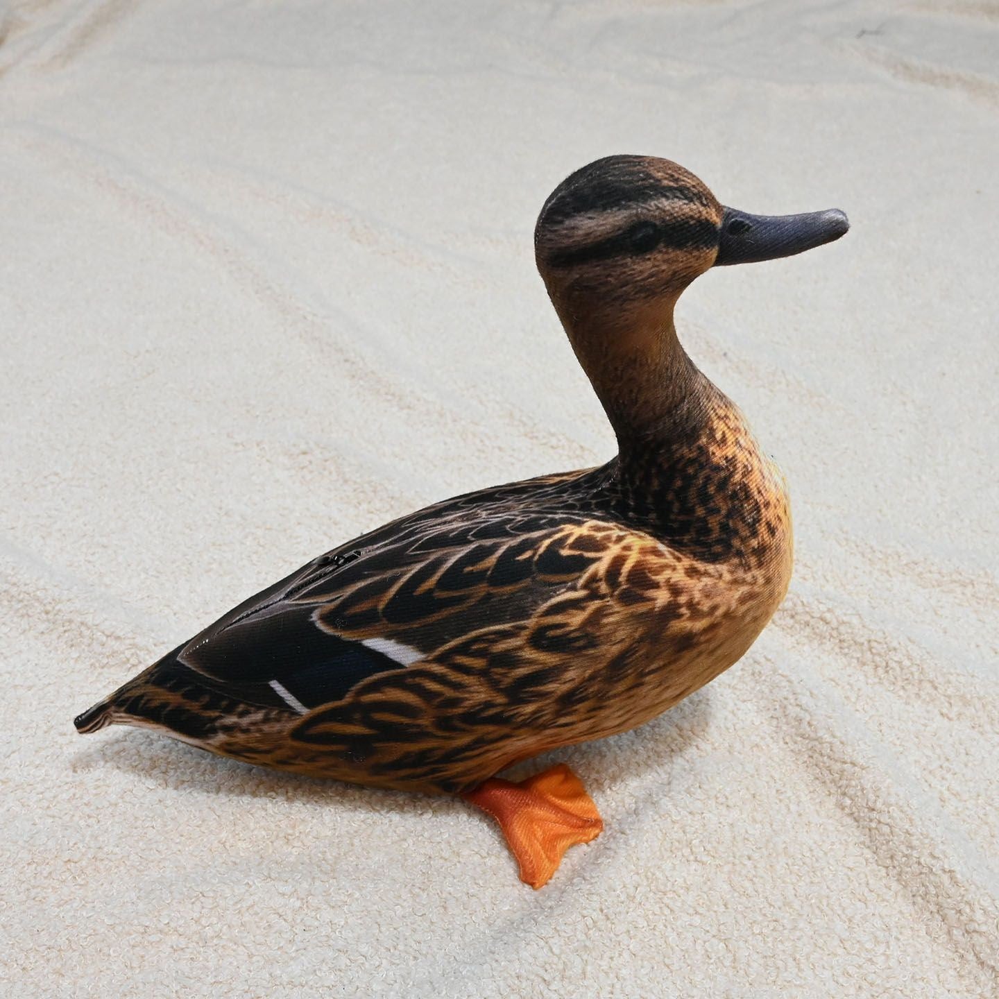 Realistic Wild Duck Cuddle Cushion